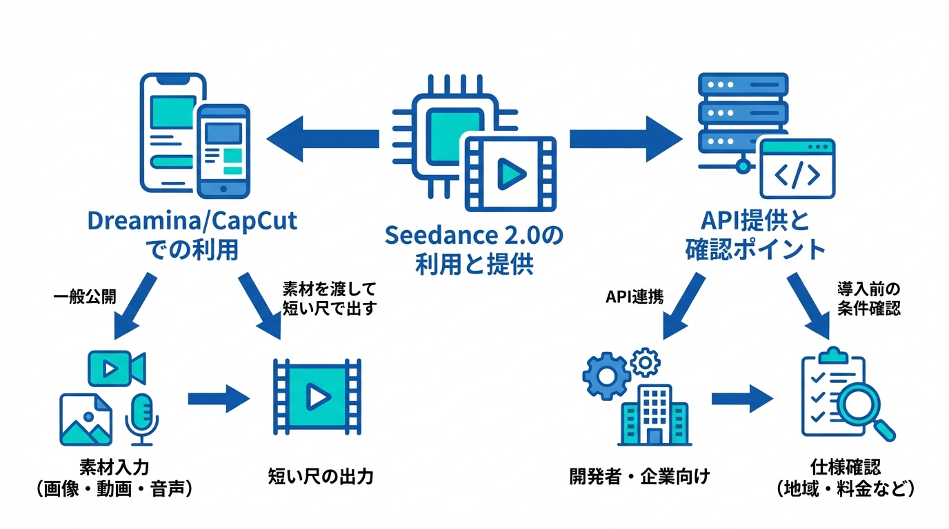使い方と提供状況