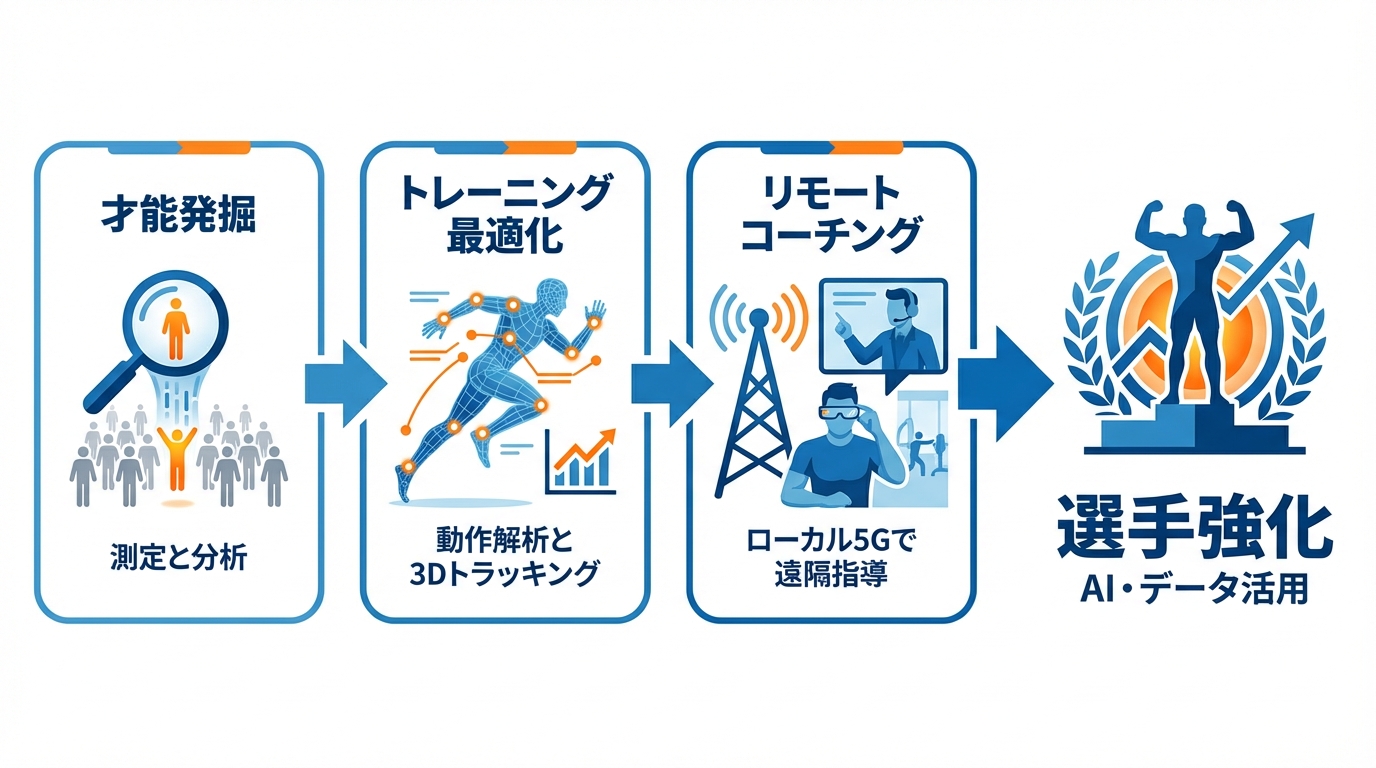 選手強化を進めるAI・データ活用
