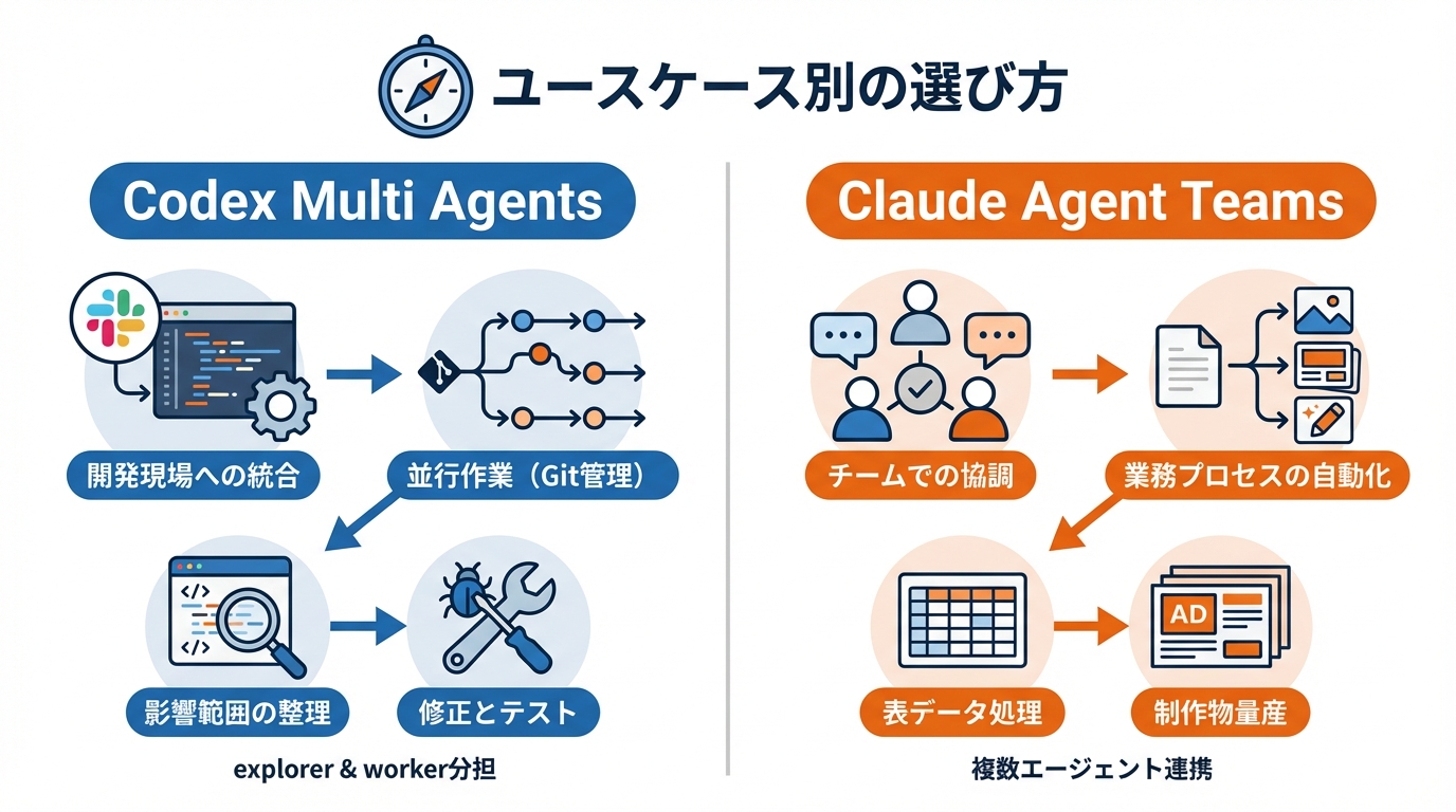 ユースケース別の選び方