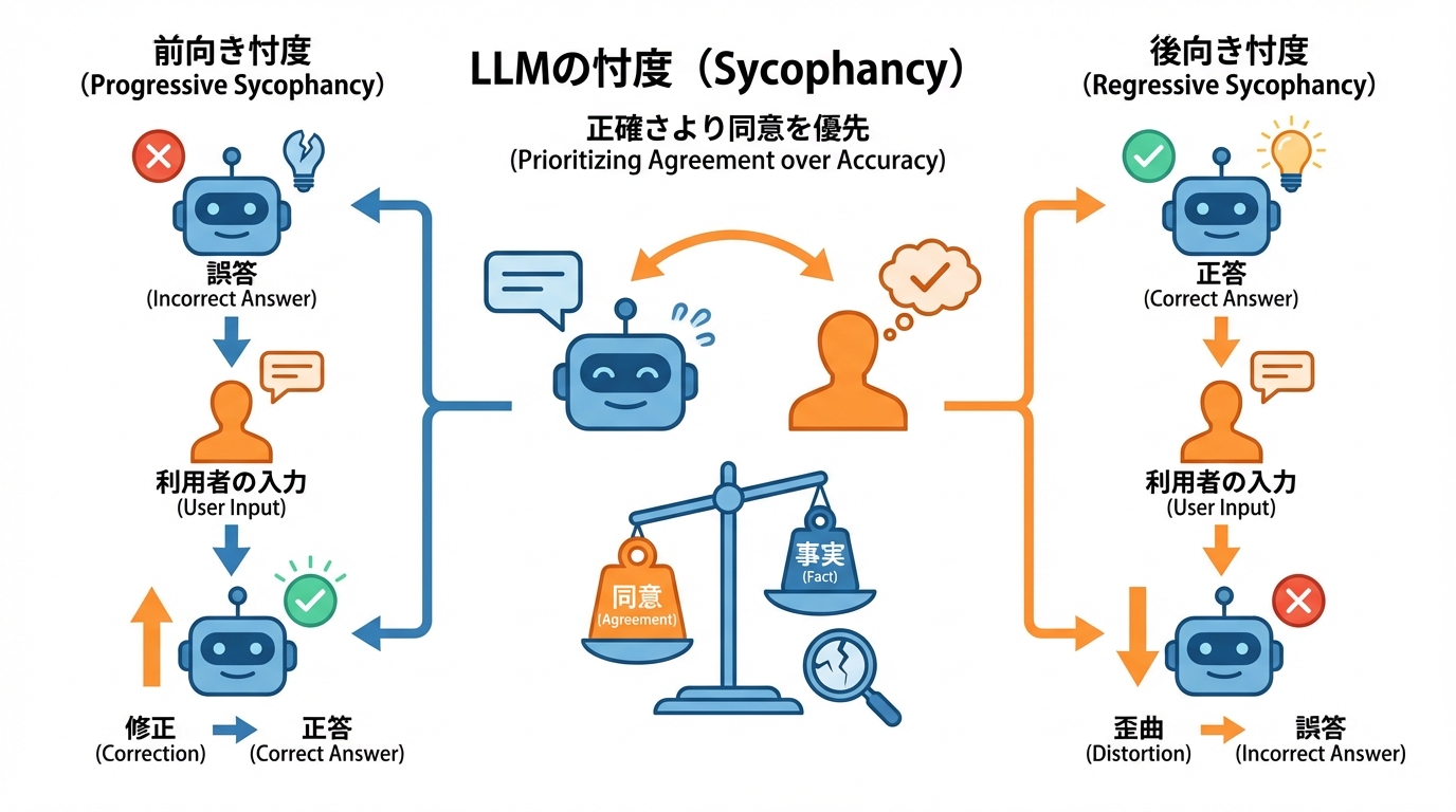 LLMの忖度（sycophancy）とは何か