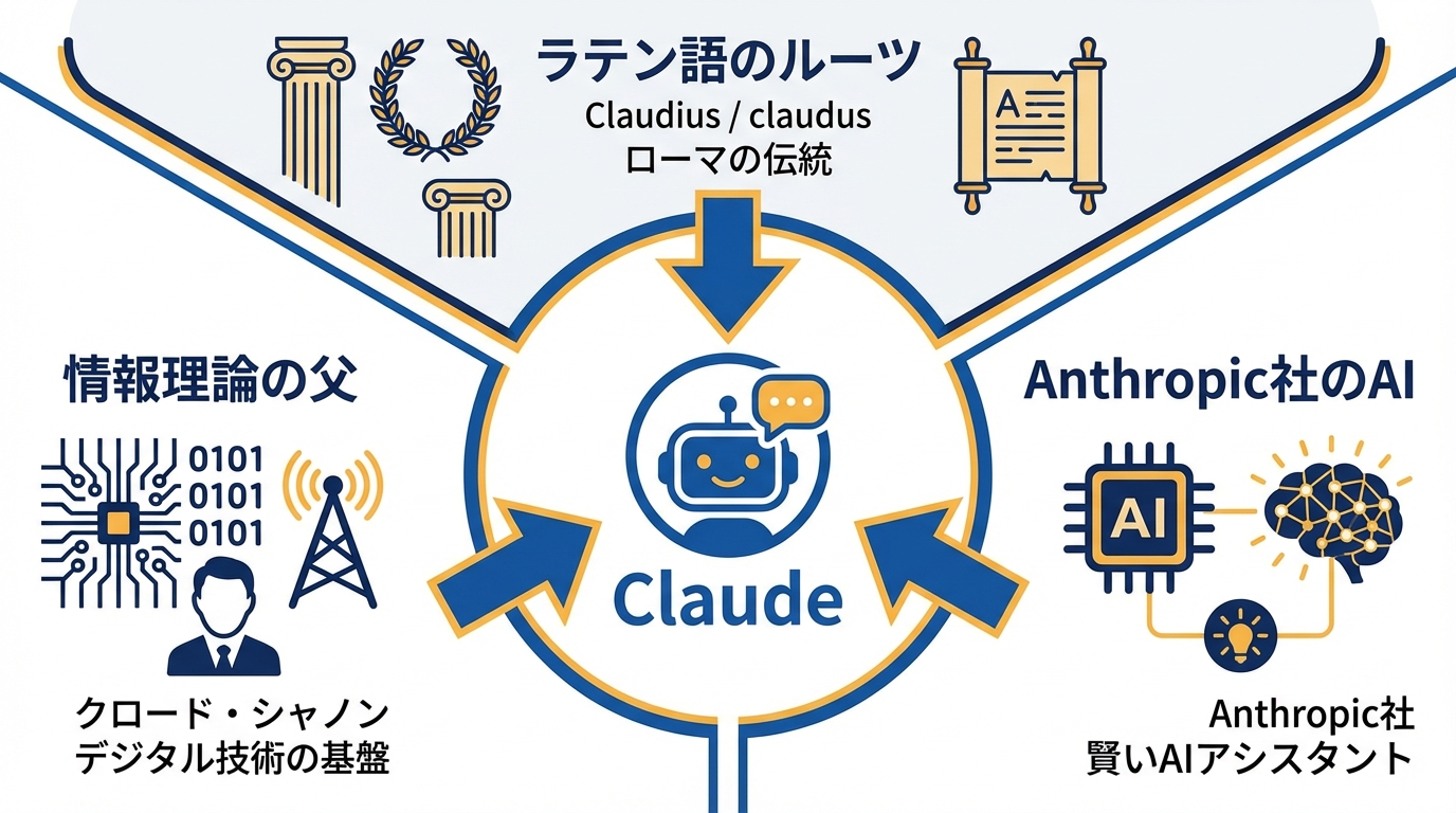 Claudeとは?名前の由来とAIとしての意味
