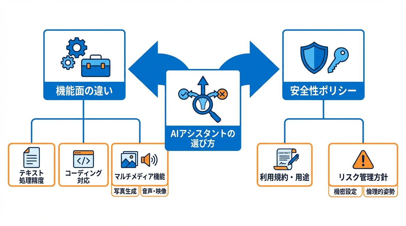 競合AI企業との比較と選び方