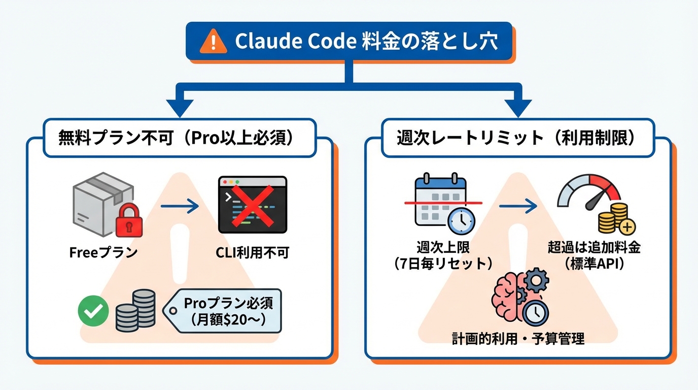 Claude Codeの料金に関する注意点と失敗を防ぐポイント