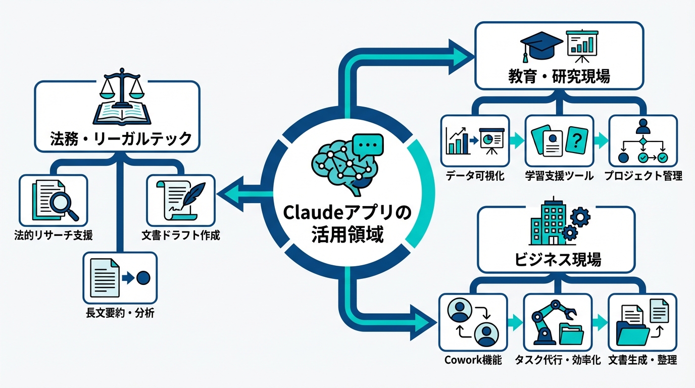 Claudeアプリの活用事例とユースケース