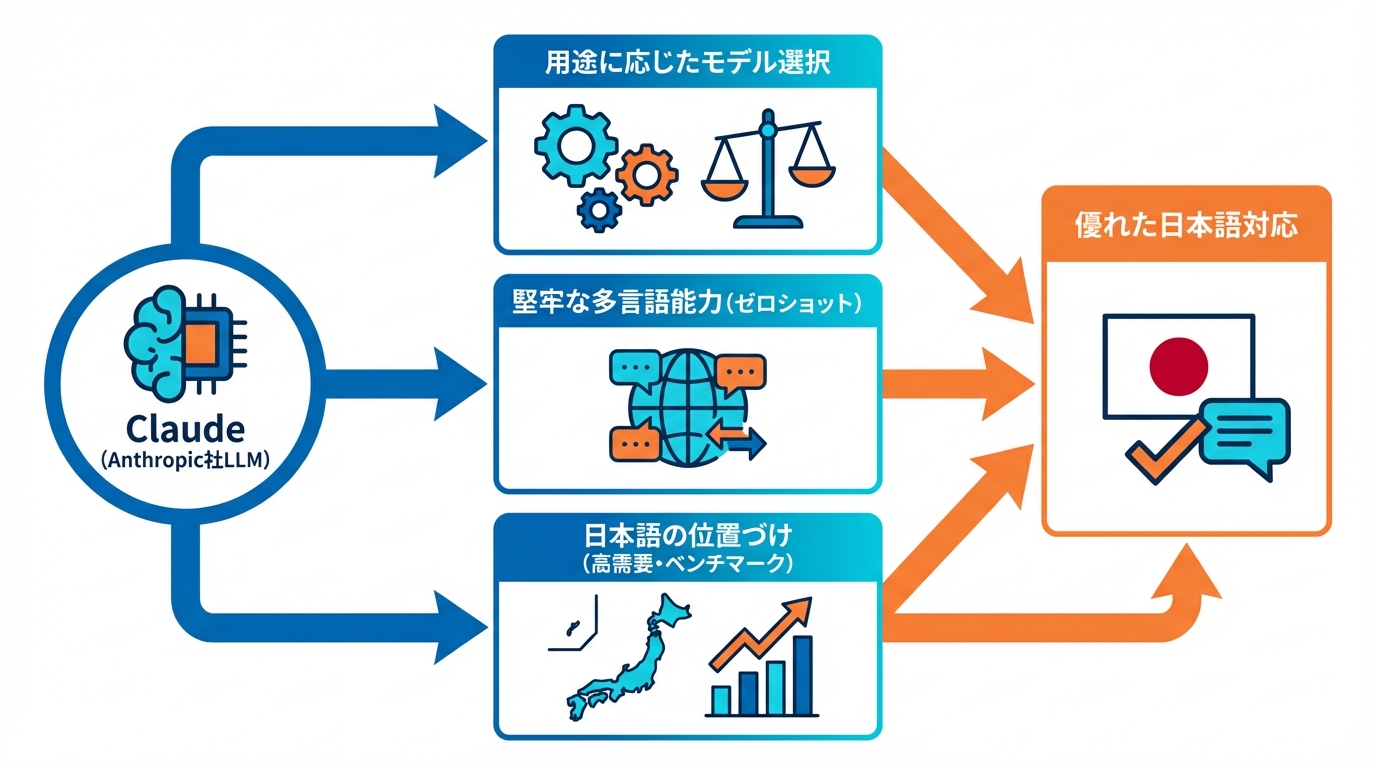 Claudeとは？日本語対応の全体像