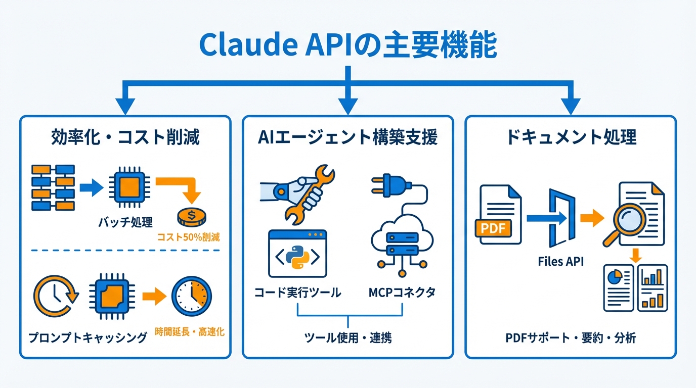 Claude APIでできること：主要機能の解説