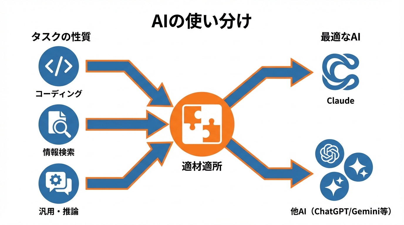 ChatGPTなど他AIとの比較と選び方