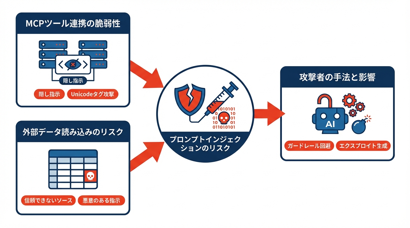 セキュリティ制限とプロンプトインジェクションのリスク