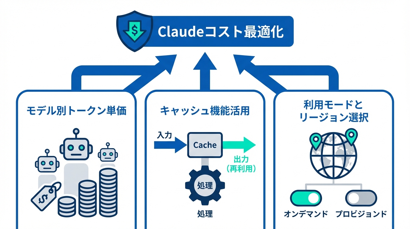 Bedrock経由のClaude料金体系とコスト最適化