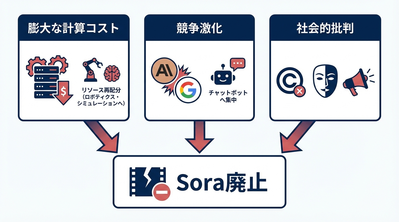 Soraが廃止に至った背景と要因
