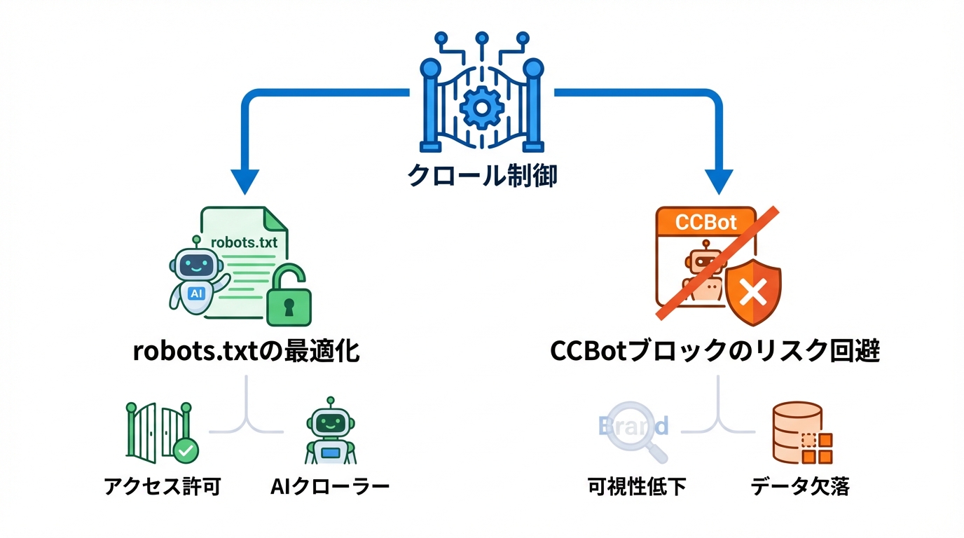 クロール制御と技術的対応
