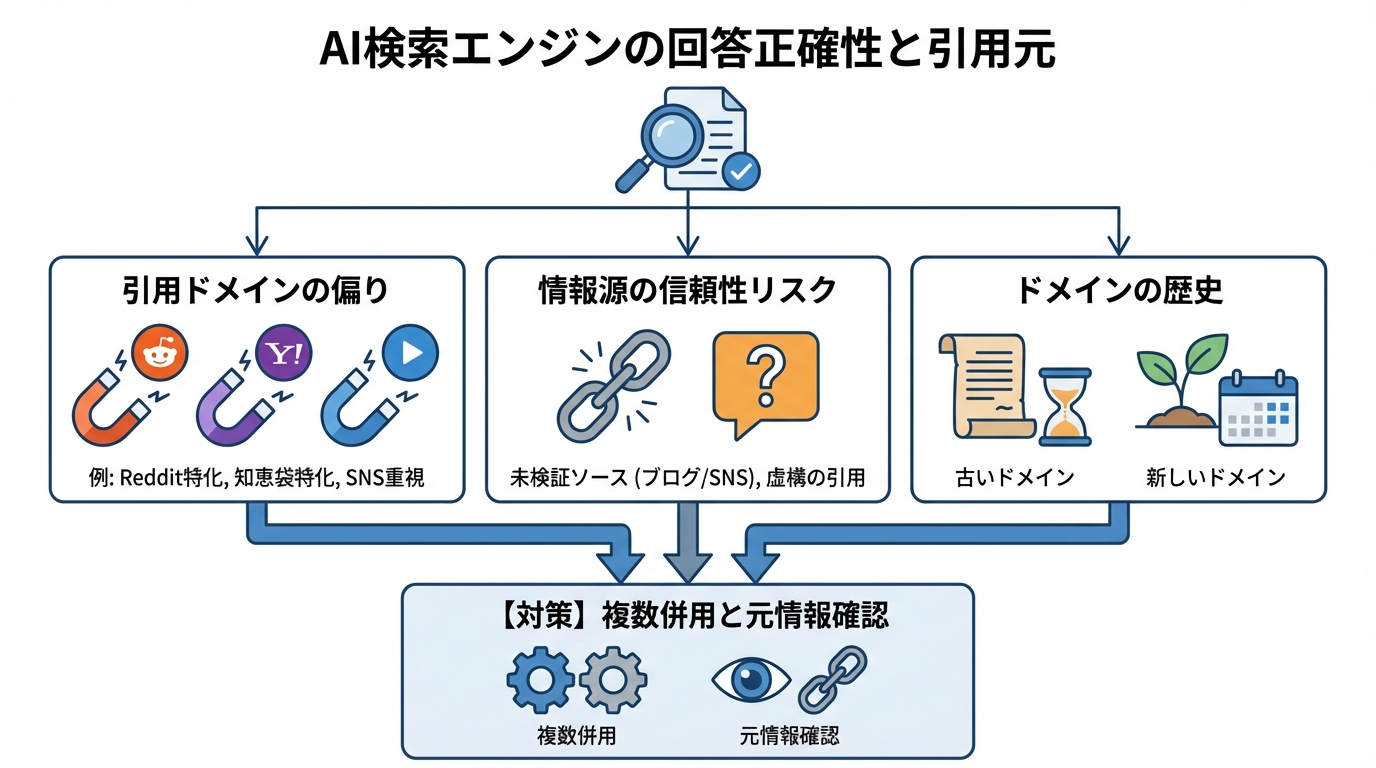 精度の比較：回答正確性と引用元