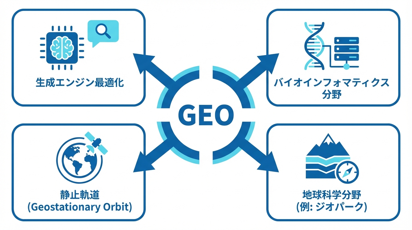 GEOの意味と多様な用法