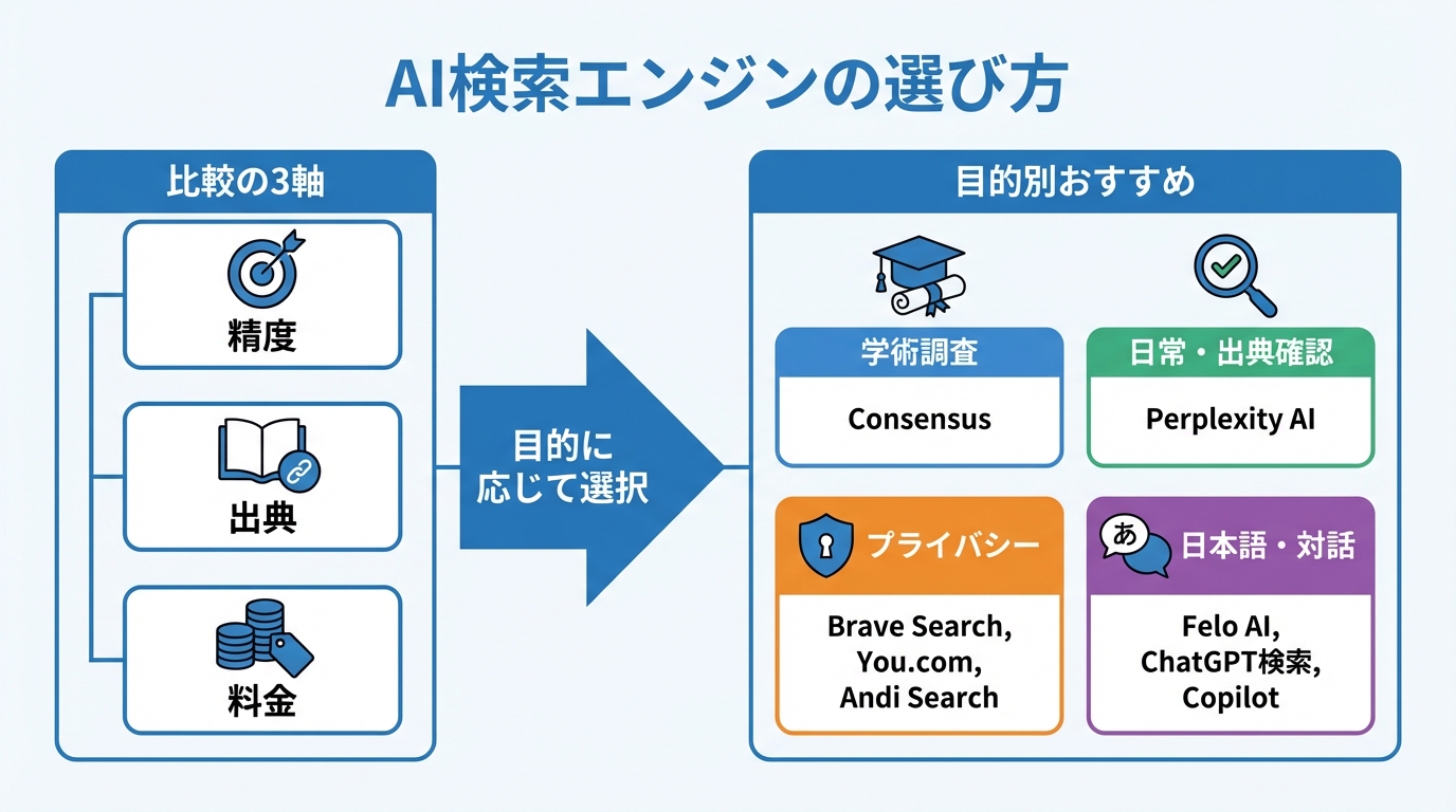 用途別の比較と選び方