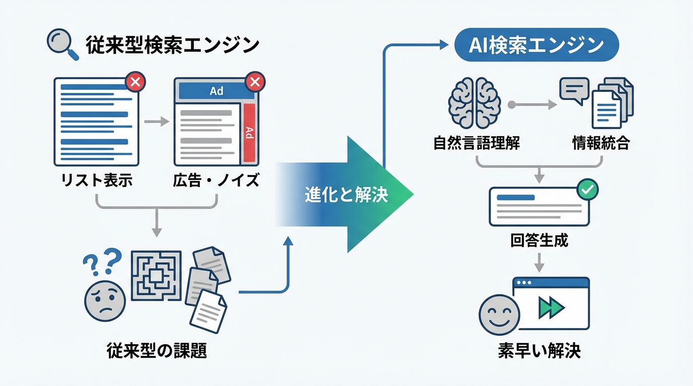 AI検索エンジンの定義と背景