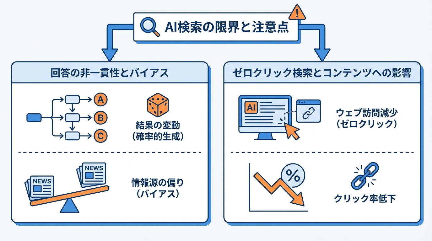 利用時の注意点と限界