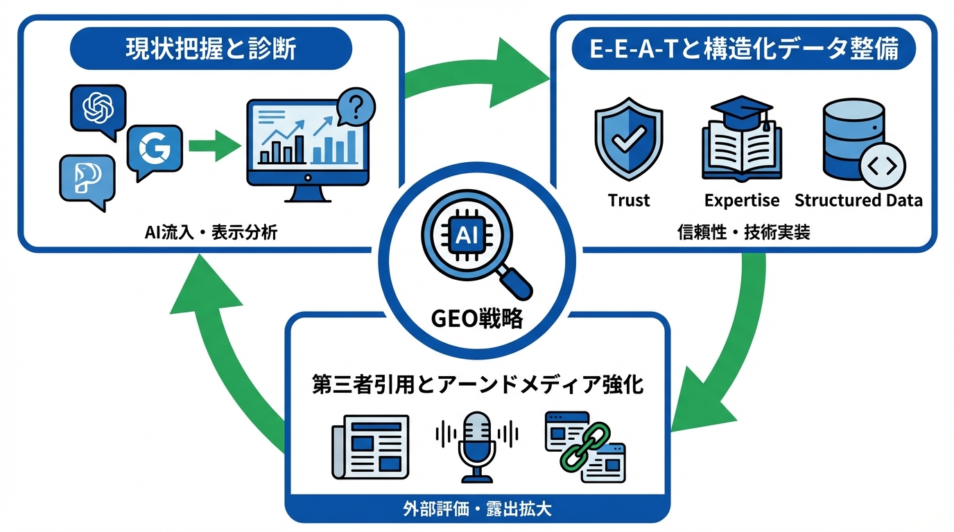 GEO戦略の実践手順