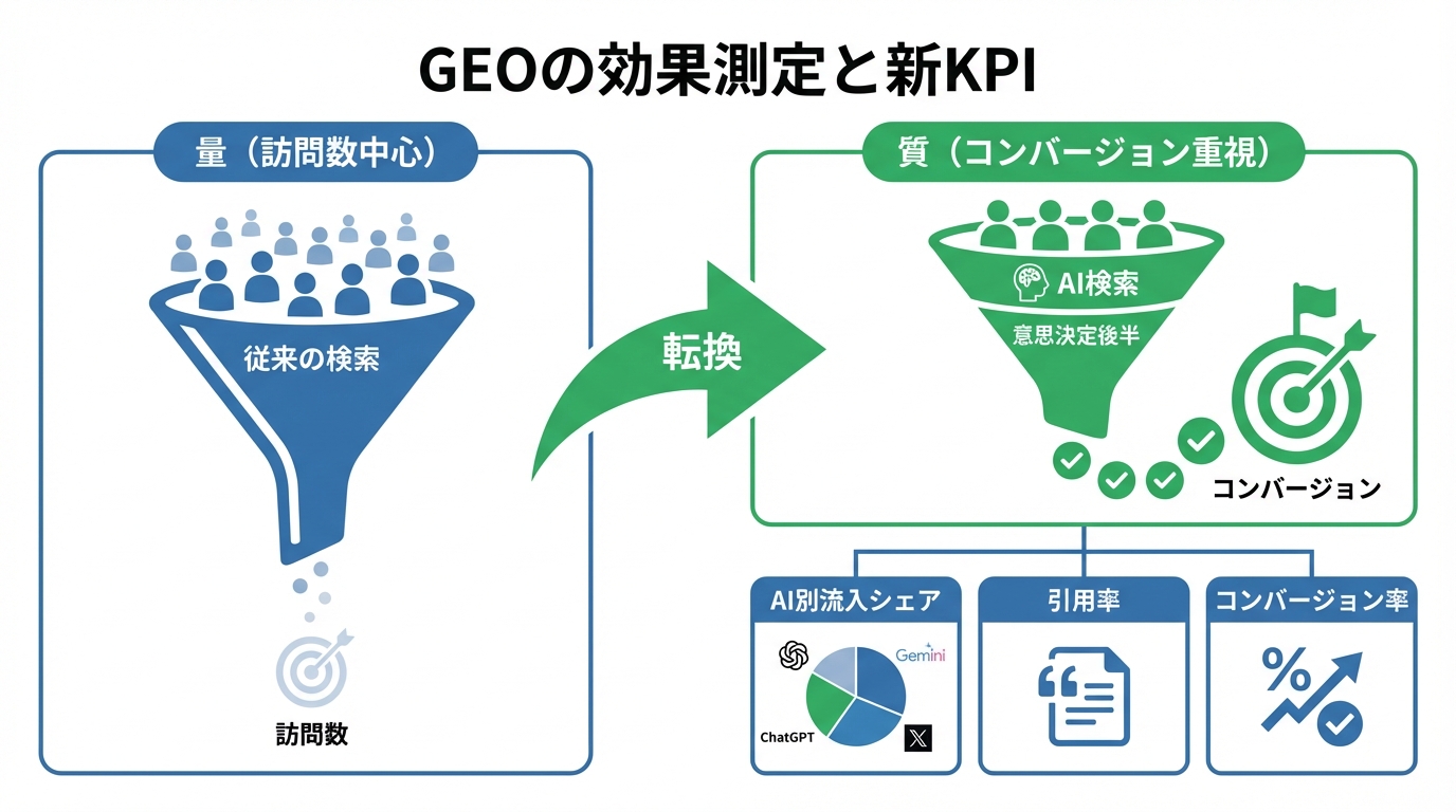 GEOの効果測定と新KPI