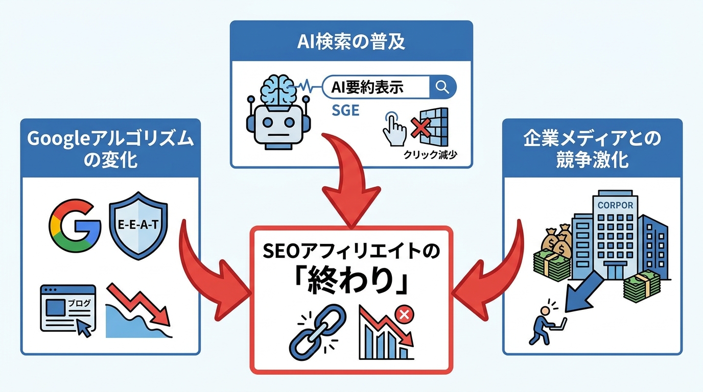 「終わり」と言われる背景