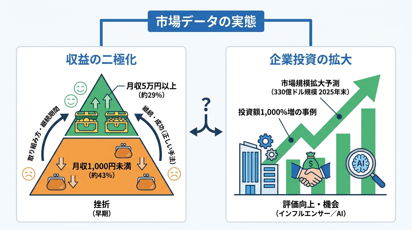 市場データが示す実態