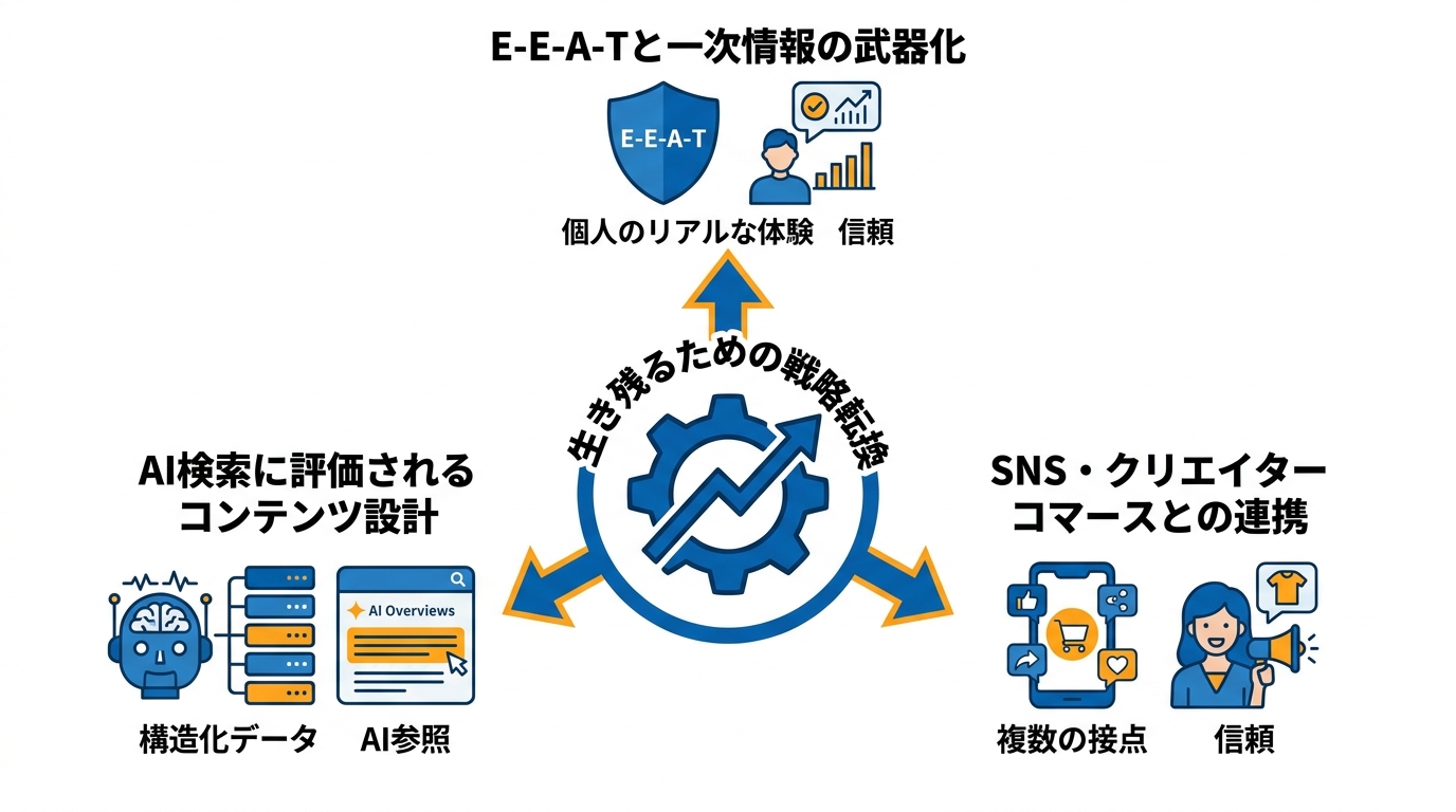 生き残るための戦略転換