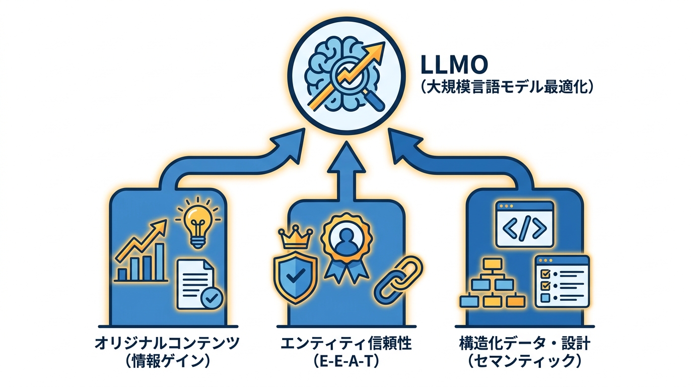 LLMOの5つの柱と最適化手法
