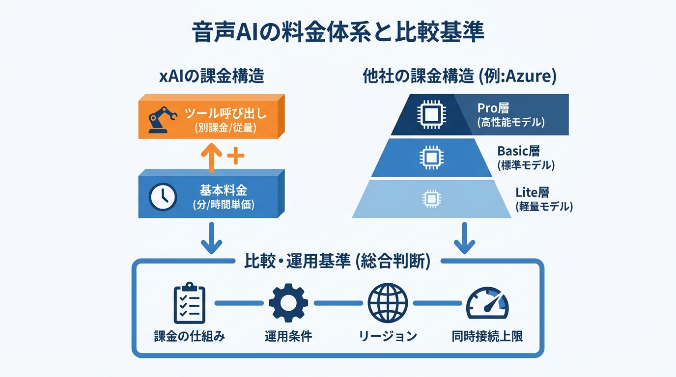 料金体系と競合比較