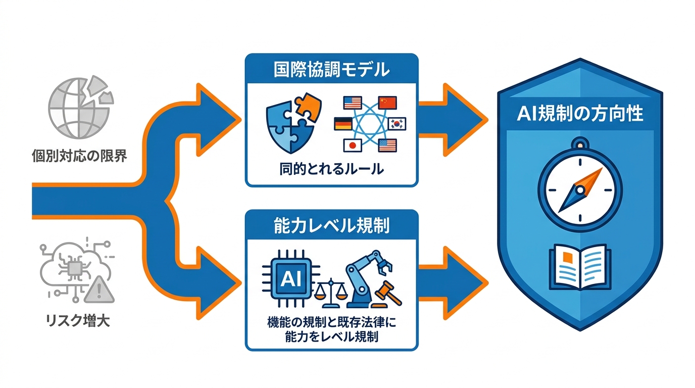 今後の規制の方向性