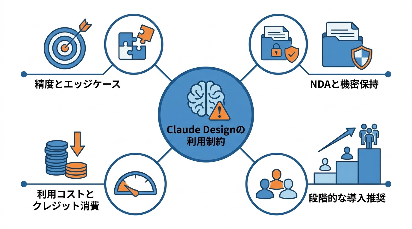 注意点と現時点の制約