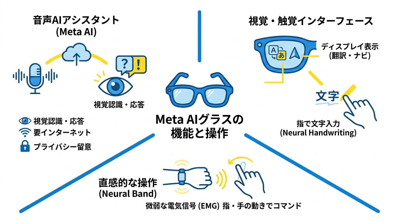 主要機能と操作方法