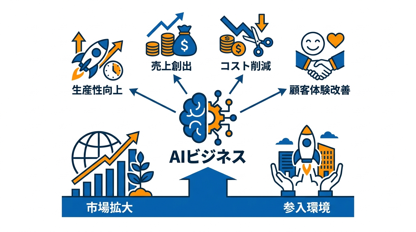 AIビジネスの定義と市場背景