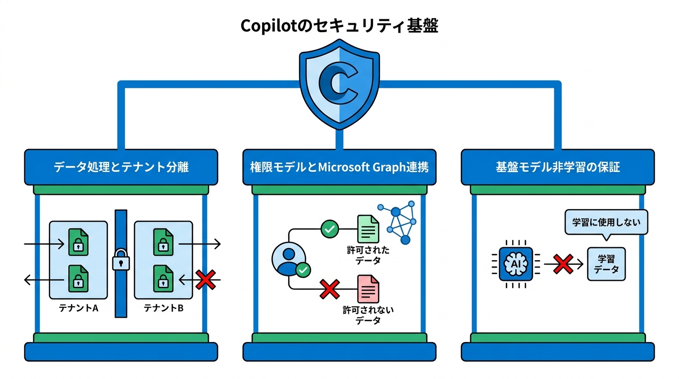 Copilotのセキュリティ基盤