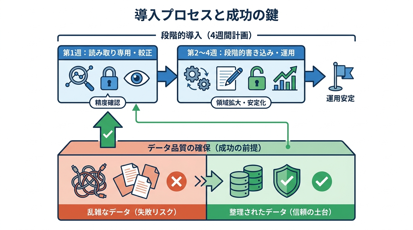 導入ステップと注意点