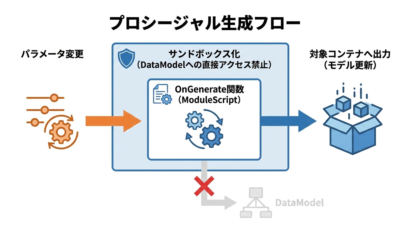 仕組みと生成フロー