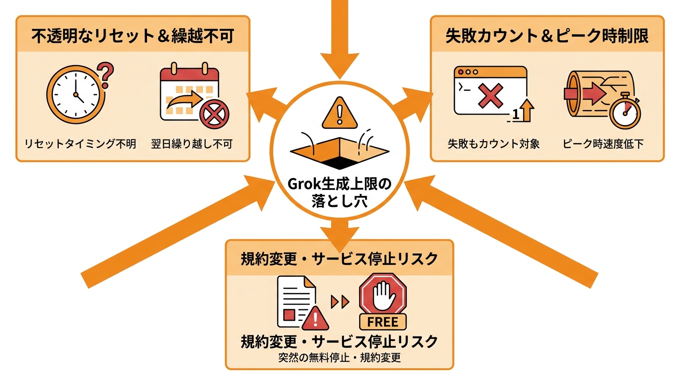 上限に関する注意点と落とし穴