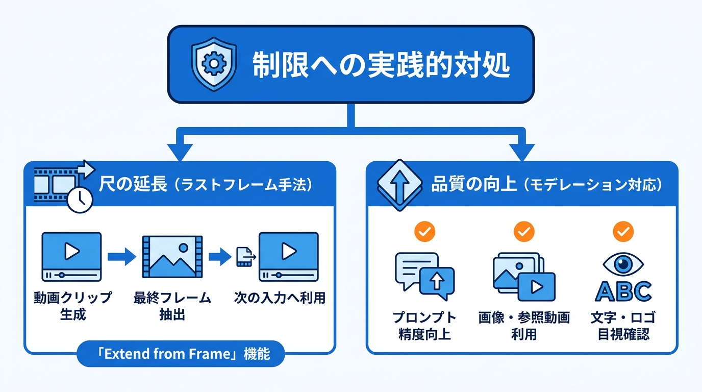 制限を踏まえた実践的対処法