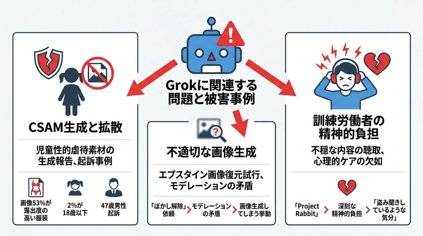 実際に起きた問題と被害事例