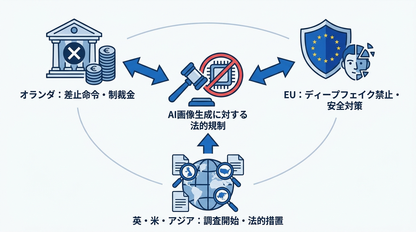 各国の規制と法的対応