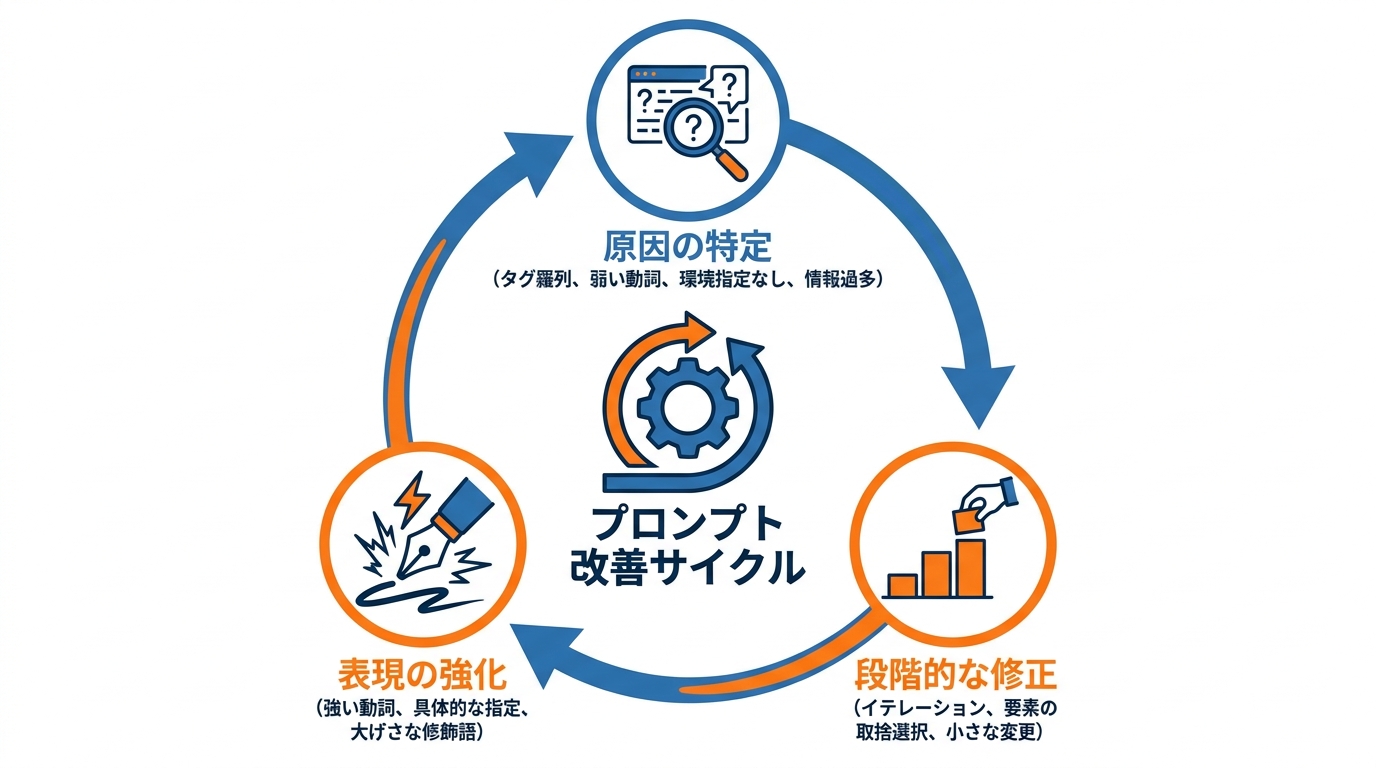 失敗を防ぐプロンプト改善術