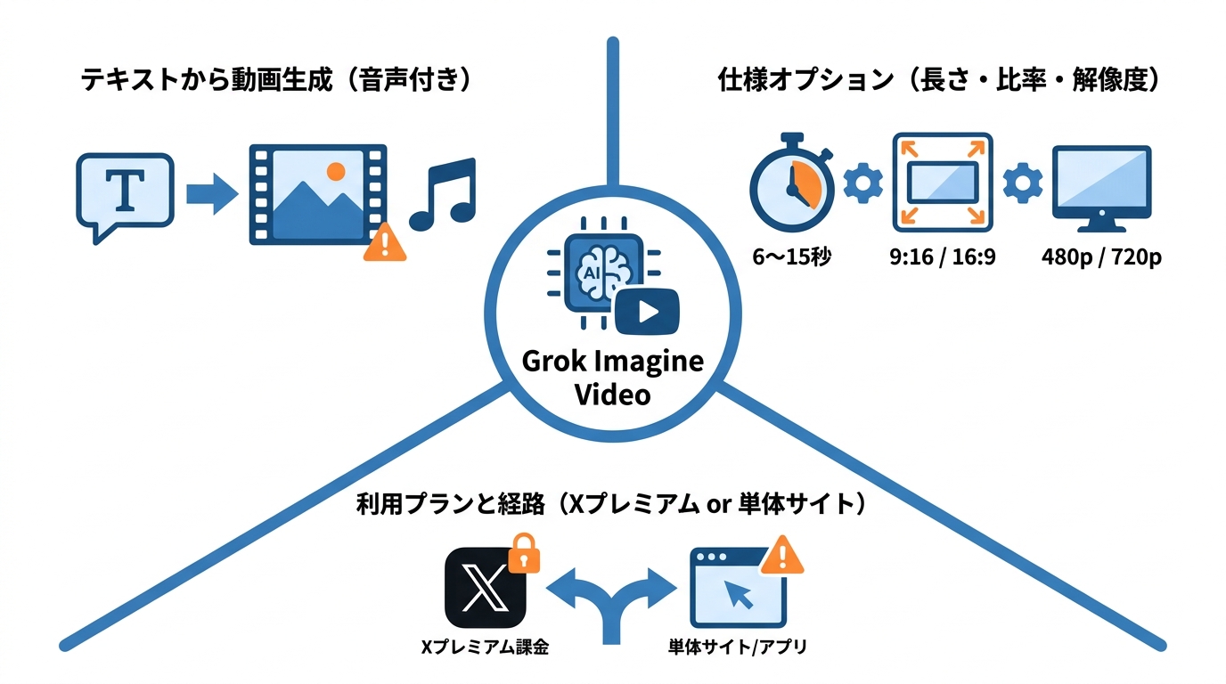 Grok動画生成機能の概要