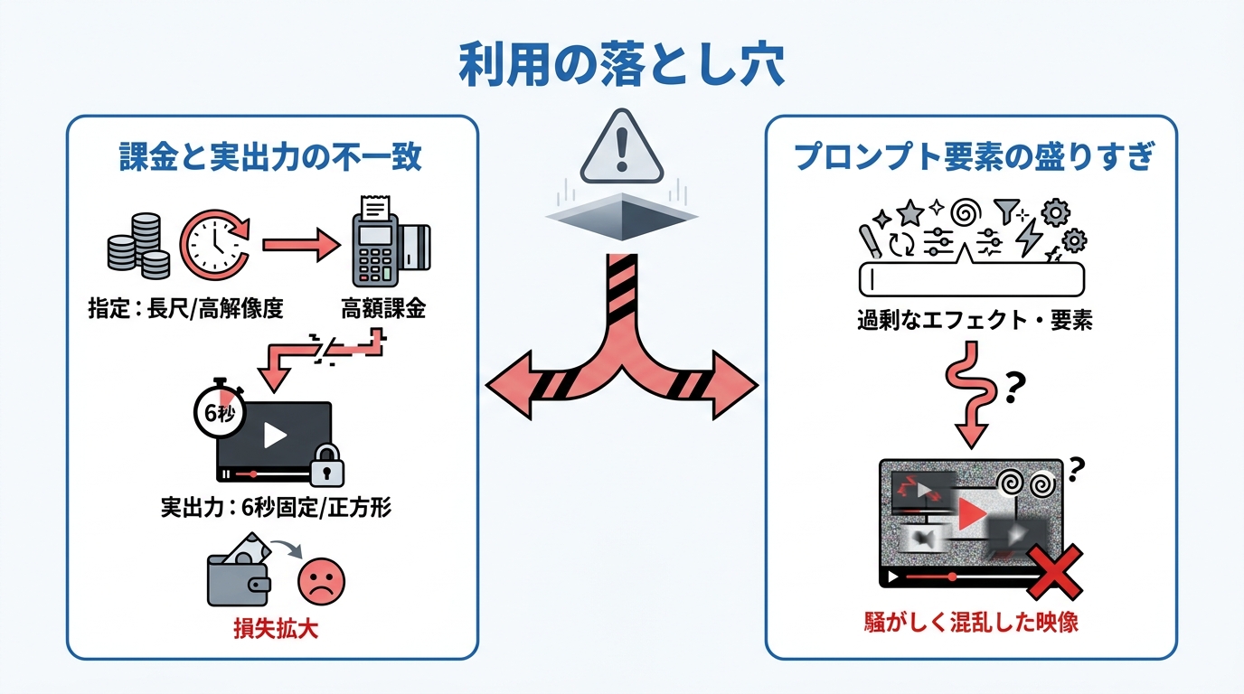 利用時の注意点と失敗例