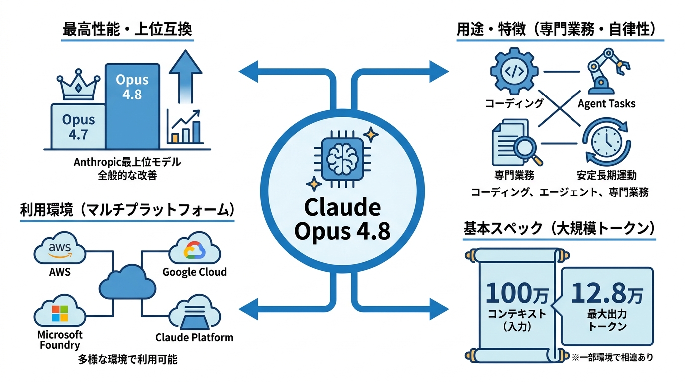 Claude Opus 4.8の概要