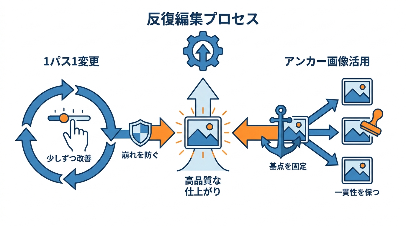 コツ6:編集・反復で仕上げる手順