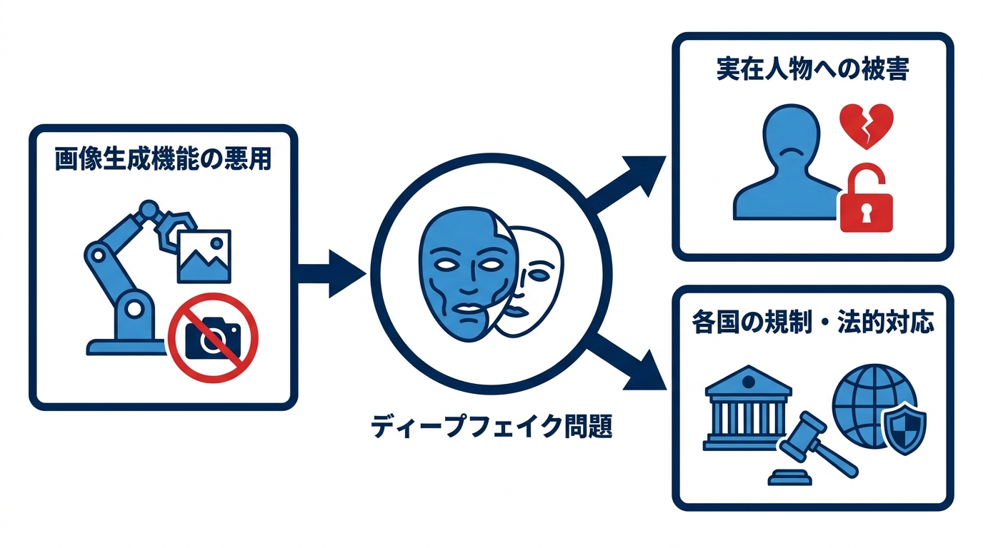 安全性とディープフェイク問題