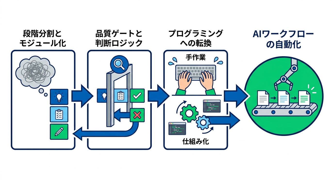 ワークフローの構築と自動化