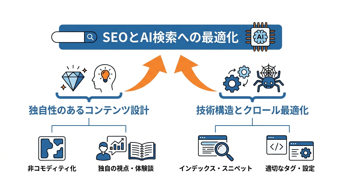 SEOとAI検索への最適化