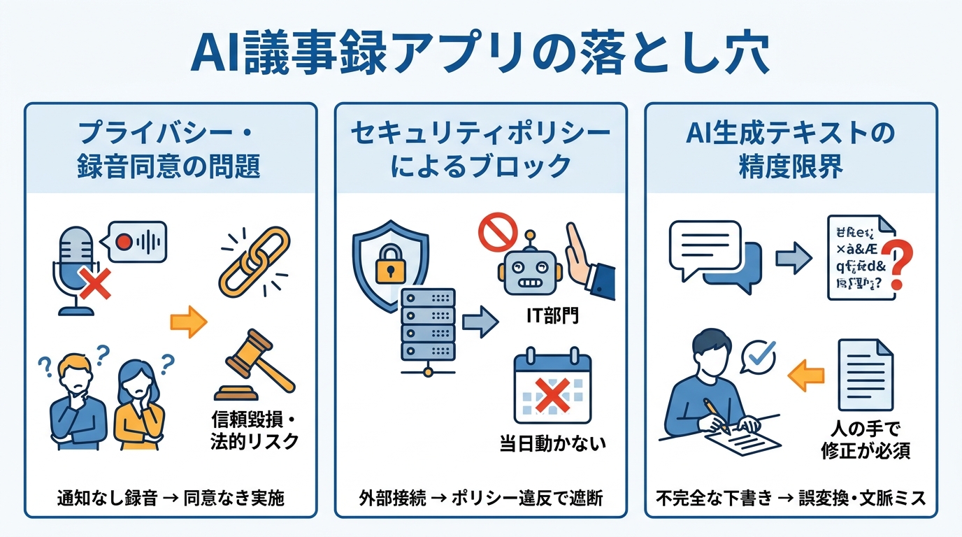 失敗例と注意点