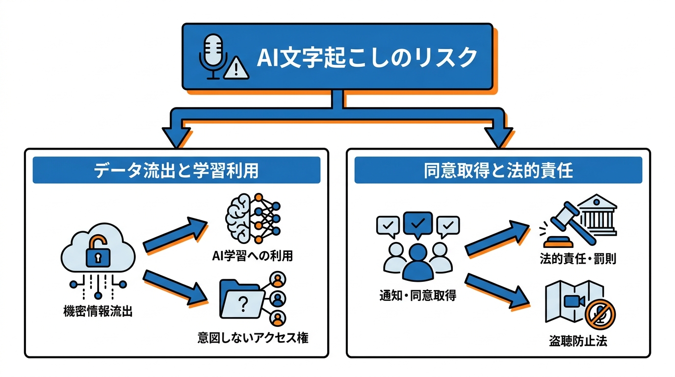 プライバシーとセキュリティの注意点