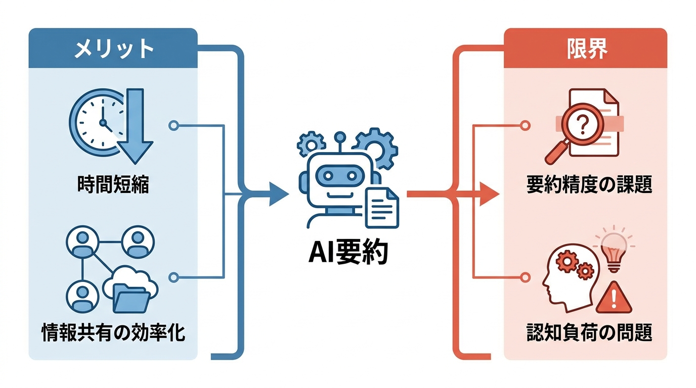 AI要約のメリットと限界