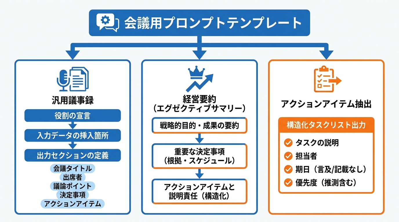 すぐ使えるプロンプトテンプレート
